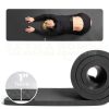 HemingWeigh Black Yoga Mat 70" Long-1
