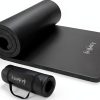 HemingWeigh Black Yoga Mat 70" Long-5