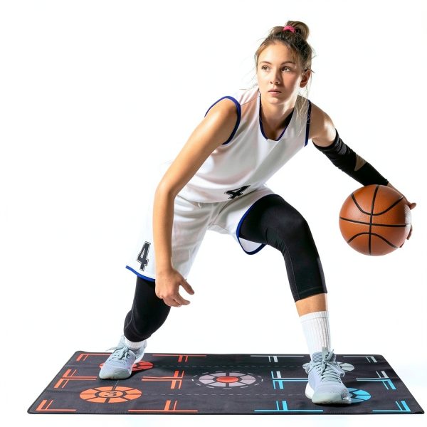 PATIKIL Basketball Training Pad Rubber Material-5