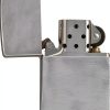 Zippo Classic Brushed Chrome Pocket Lighter - Windproof Flip Top-5