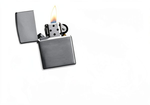 Zippo Classic Brushed Chrome Pocket Lighter - Windproof Flip Top-6