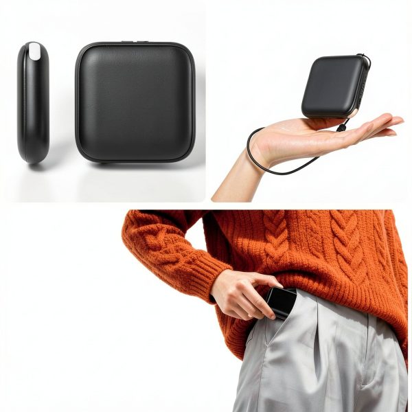 Hand Warmers Rechargeable YWGGS 2-Pack 6000mAh Fast Heating Heater-3