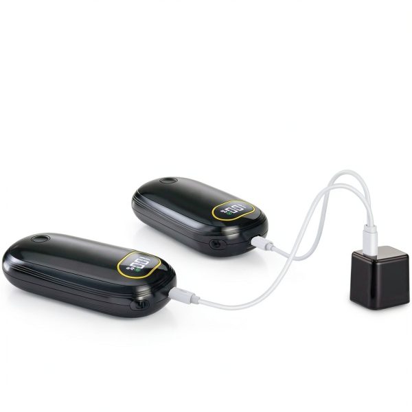 Hand Warmers Rechargeable AUIIAH 2 Pack Mini Dual‑Sided Heating-6