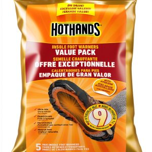 Insole Foot Warmers HotHands 5-Pair Value Pack with Adhesive-0