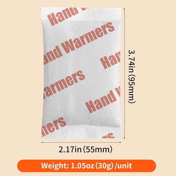 Hand Warmers Disposable TCANG 15 Hour Air Activated Odorless Pack-2