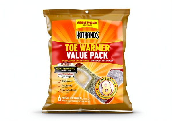 HotHands Toe Warmers 6 Pair Long-Lasting Odorless 8-Hour Heat-2