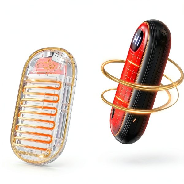 Hand Warmers Rechargeable AUIIAH 2 Pack Mini Dual‑Sided Heating-2
