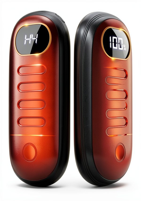 Hand Warmers Rechargeable AUIIAH 2 Pack Mini Dual‑Sided Heating-0